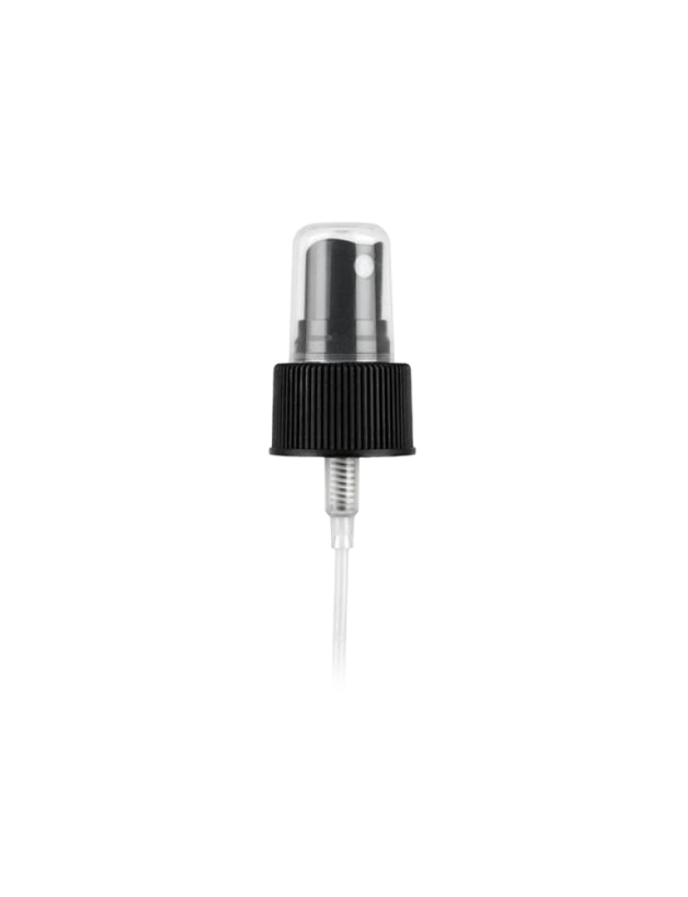 Pompe vaporisateur noir 0.18 cc 24/410 6 3/4 po