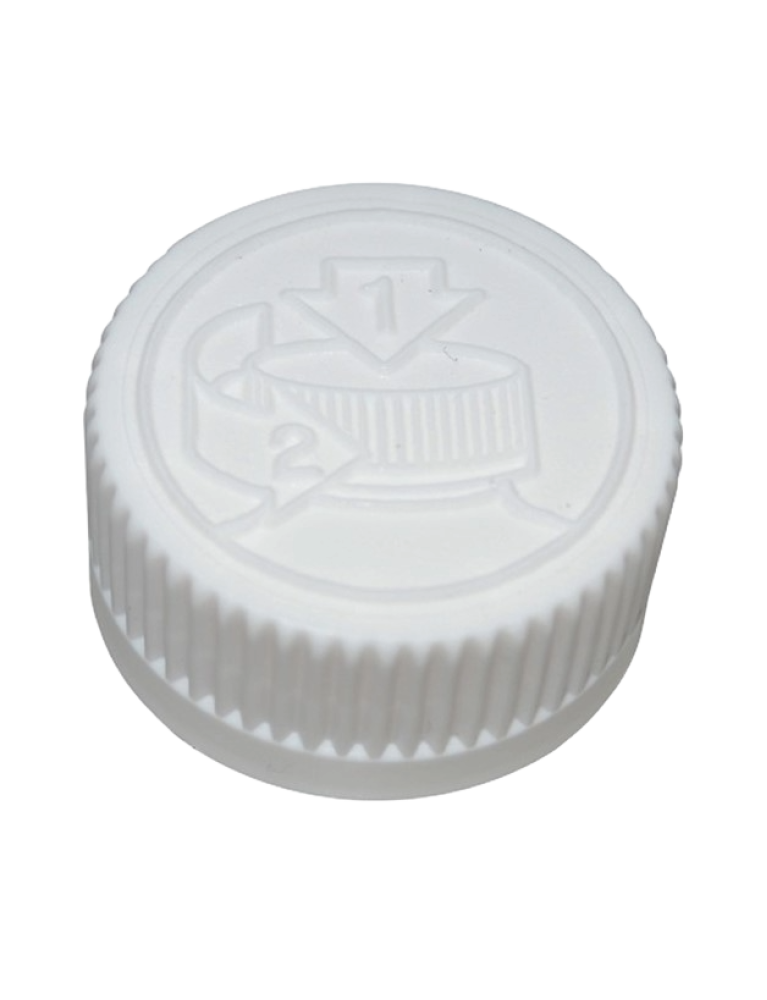 Bouchon blanc à induction 38/400 avec liner